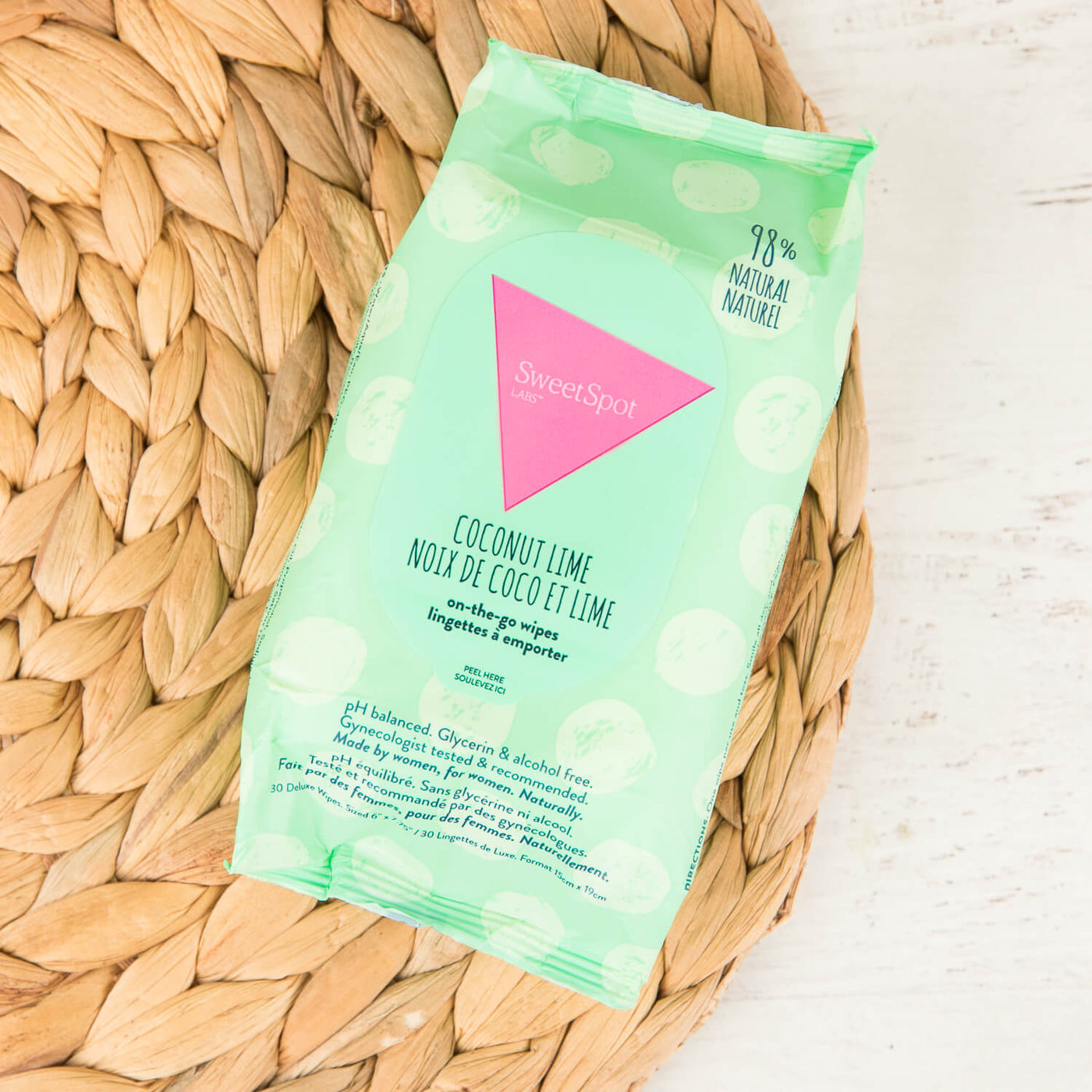 Coconut Lime Soothing Wipes