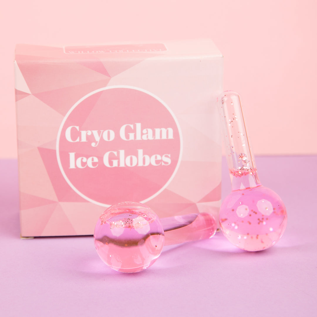 Willow Collective | Cryo Glam Pink Cooling Globes