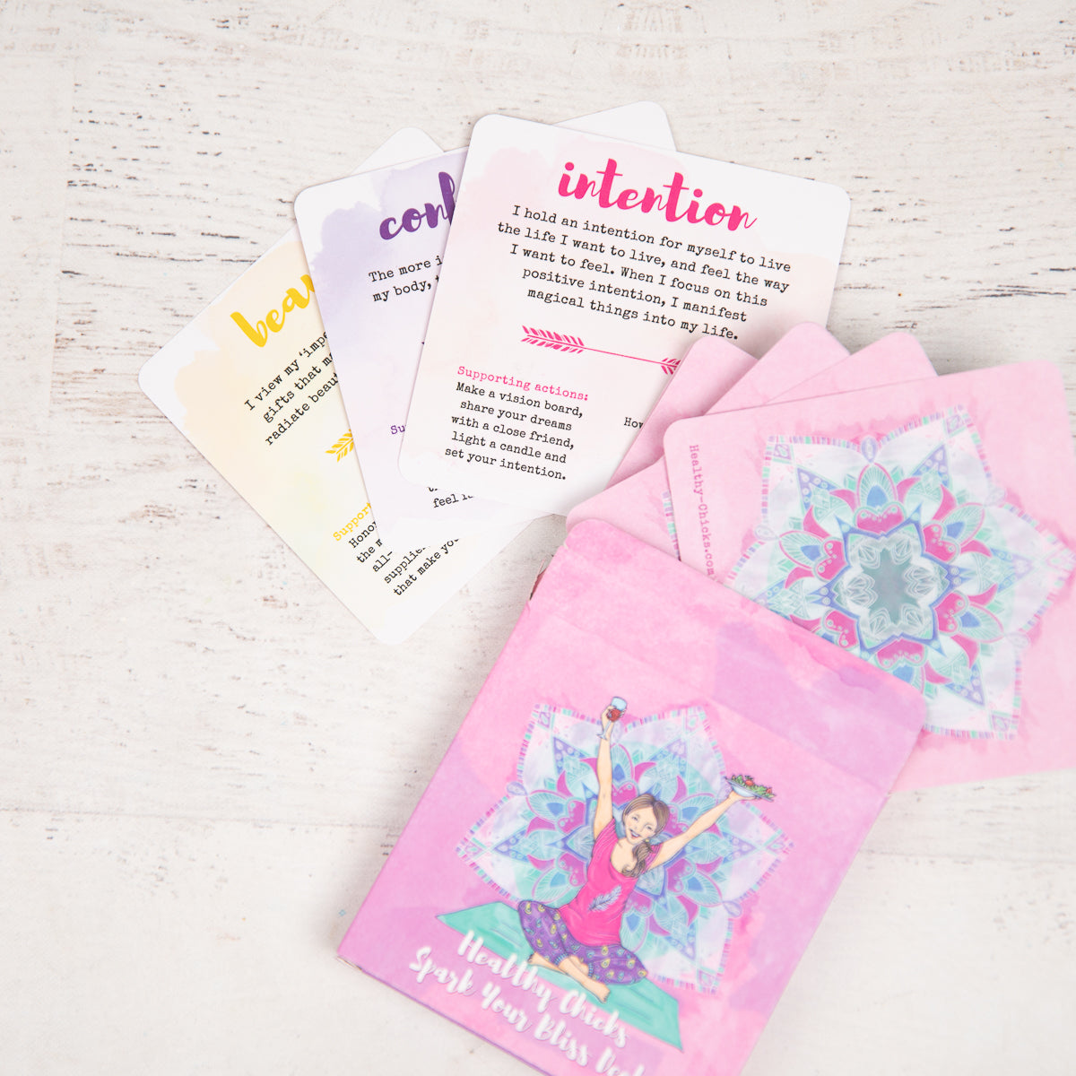 healthy chicks spark your bliss deck