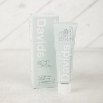 Davids | Davids Premium Natural Toothpaste - Peppermint